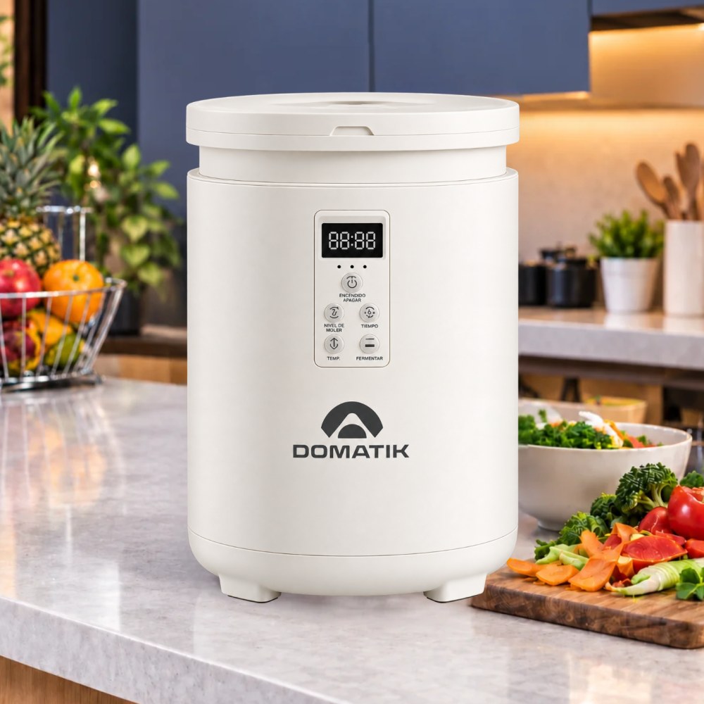 KÖMPOST Slim blanca en una cocina moderna